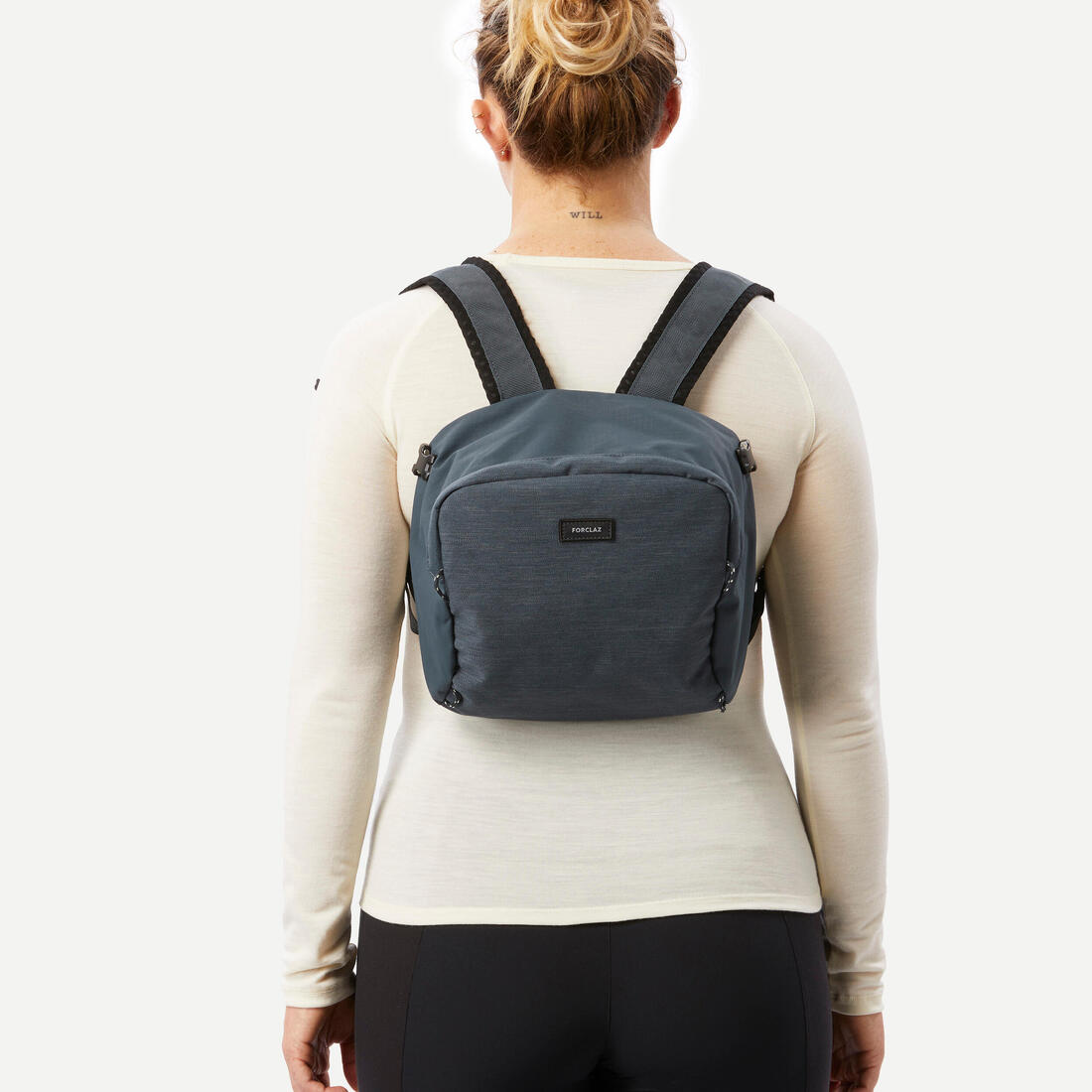 Sac a dos de voyage et trekking - ouverture valise 50+6l - travel 900 - femme