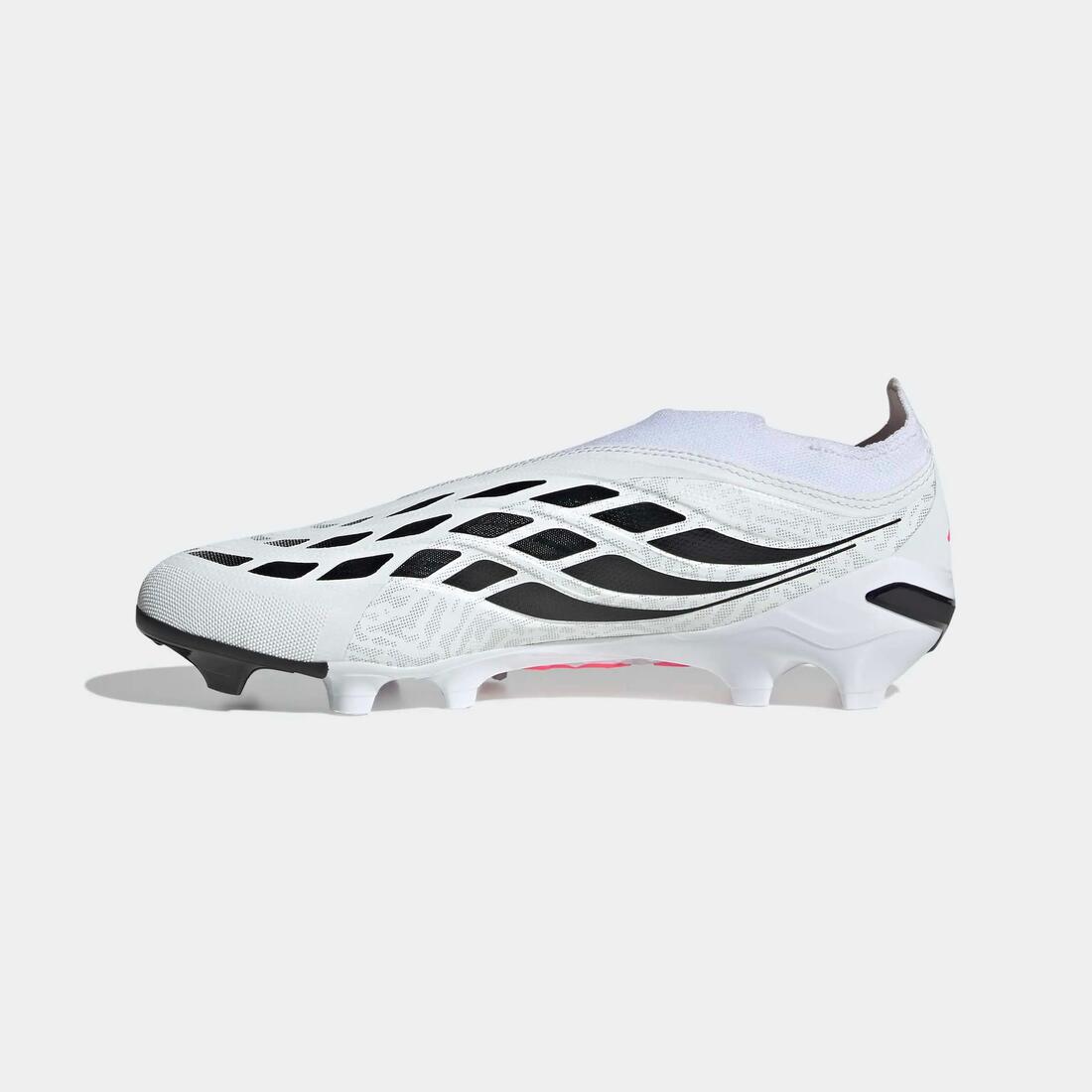 adidas Predator League sans lacets FT/FG chaussure Adulte Blanc/Violet