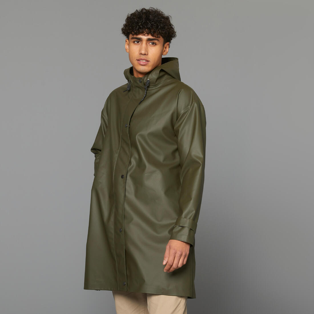 Parka imperméable vélo ville unisexe
