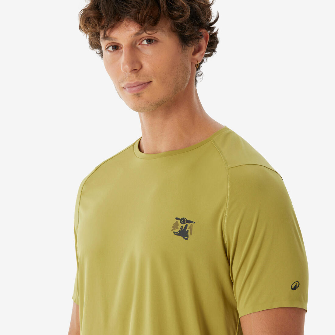 T-shirt de randonnée manches courtes - MH500 - homme