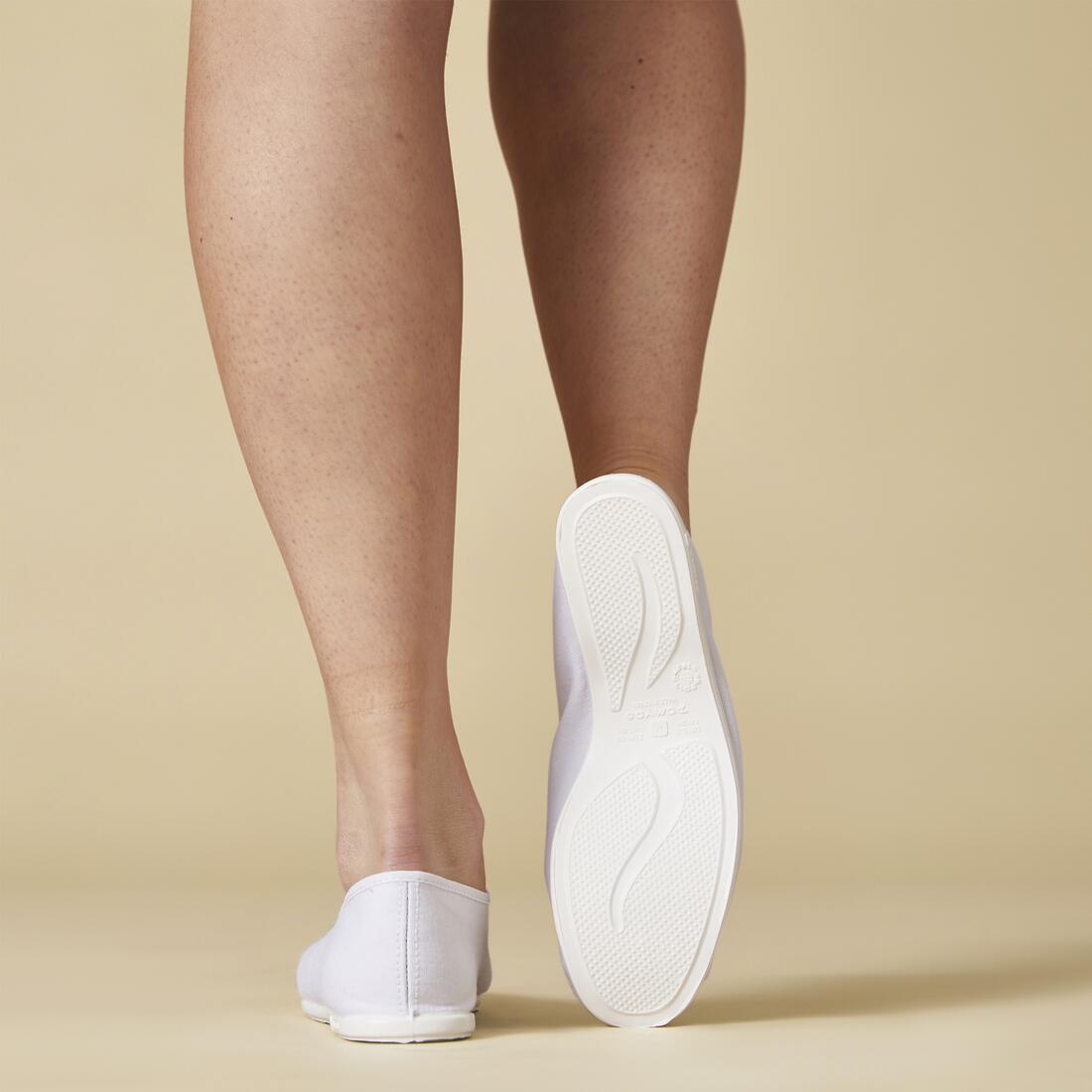 Chaussons gym fille et garçon en tissu