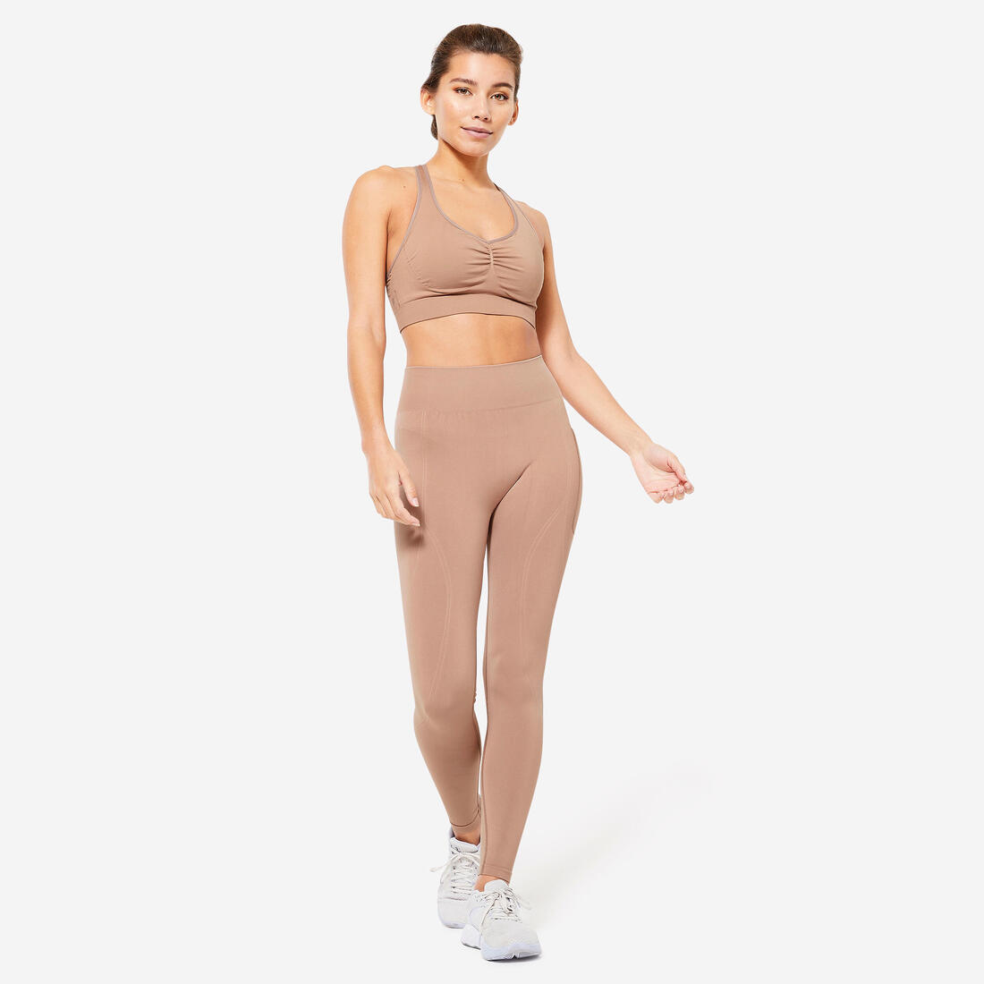 Legging seamless effet push up taille haute femme