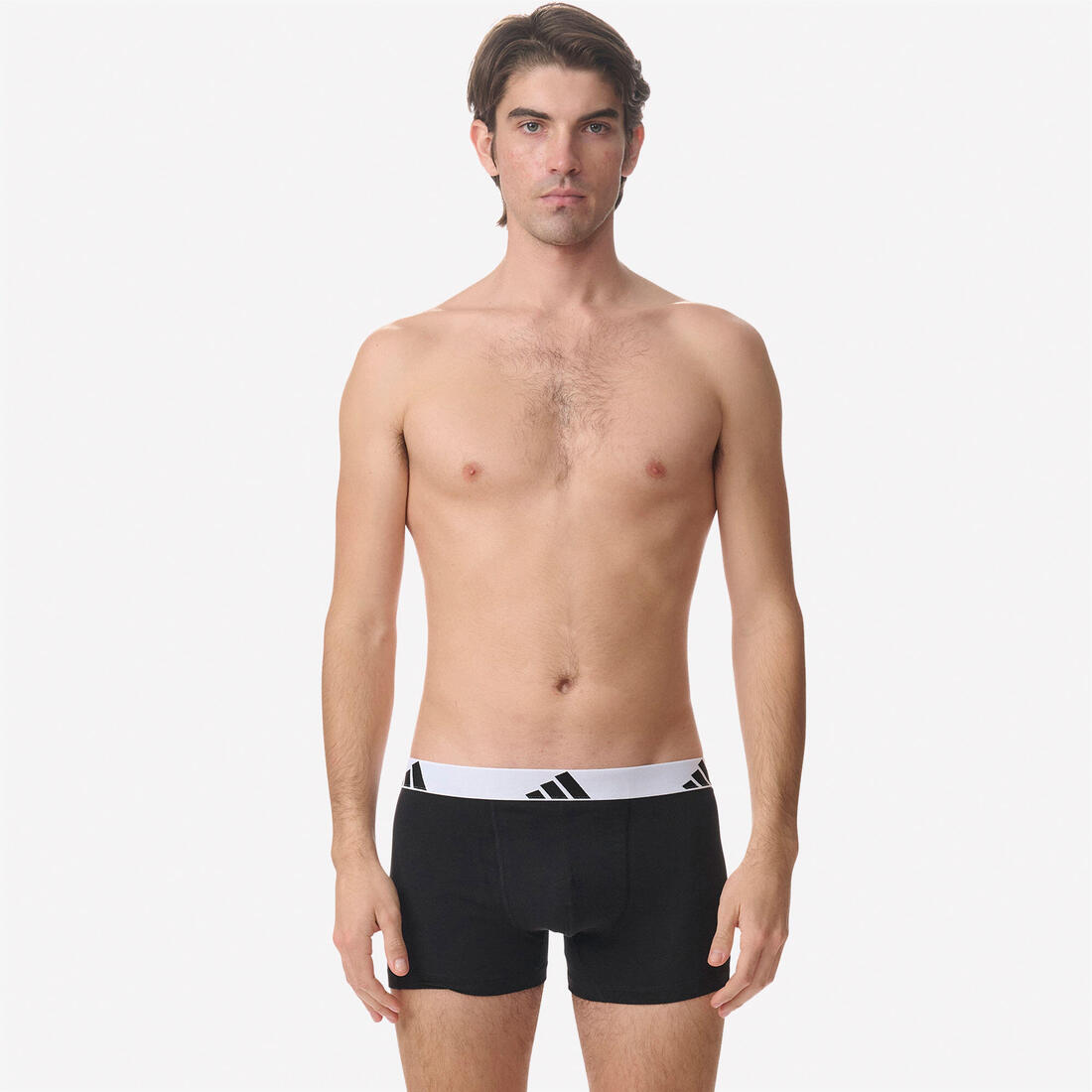 Lot de 2 boxers homme, noir et blanc