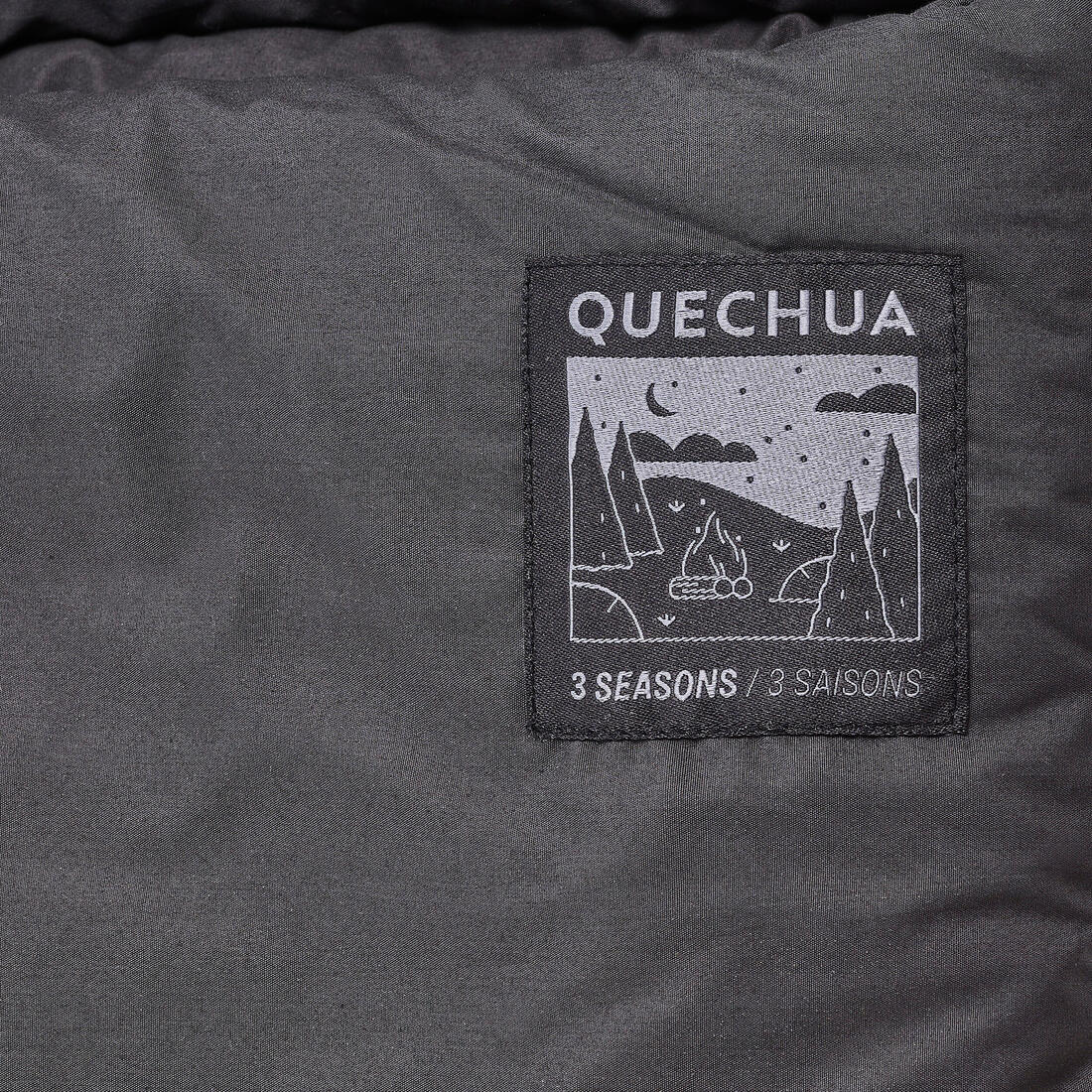 Sac de couchage de camping 0° en coton, Arpenaz