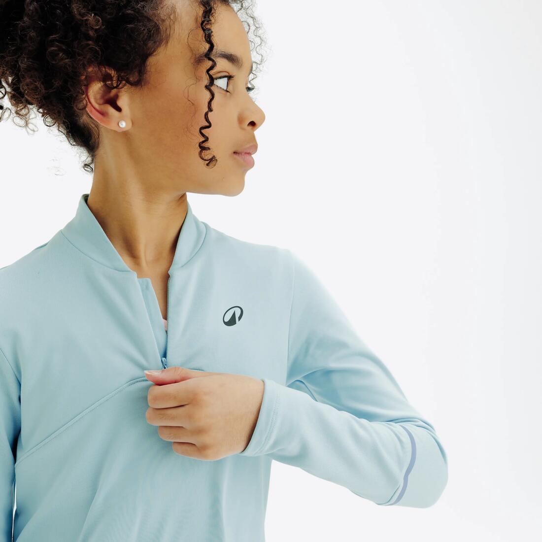 T-shirt de tennis thermique manches longues fille