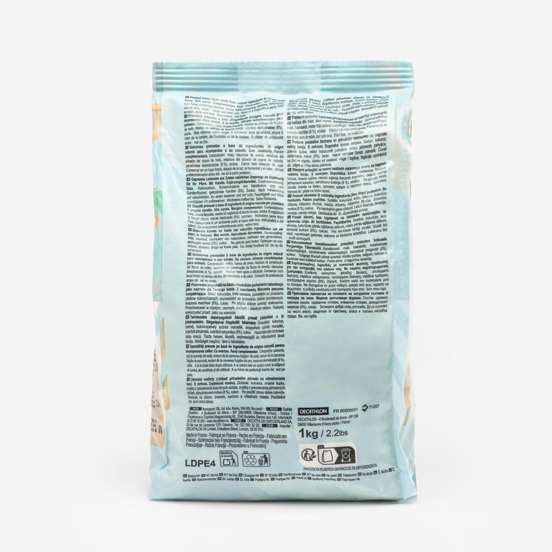 Friandises équitation Cheval et Poney - FOUGATREAT NATURELLE 1 kg FIGUE
