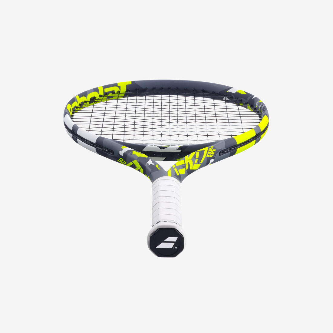 Raquette de tennis Enfant - Aero Jr 26 gris jaune