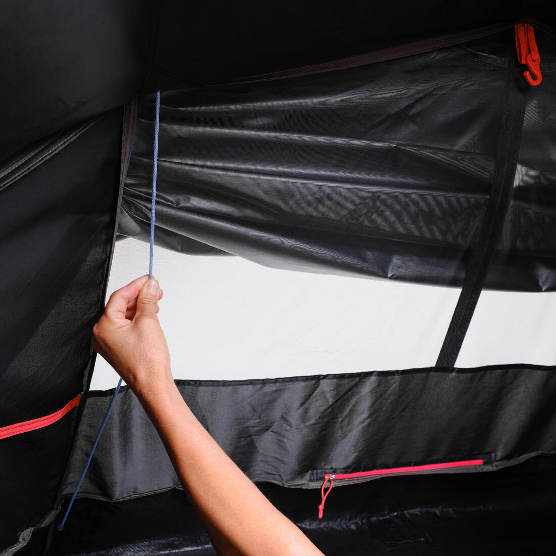Tente de camping instantanée 2 places, 2 Seconds Fresh & Black