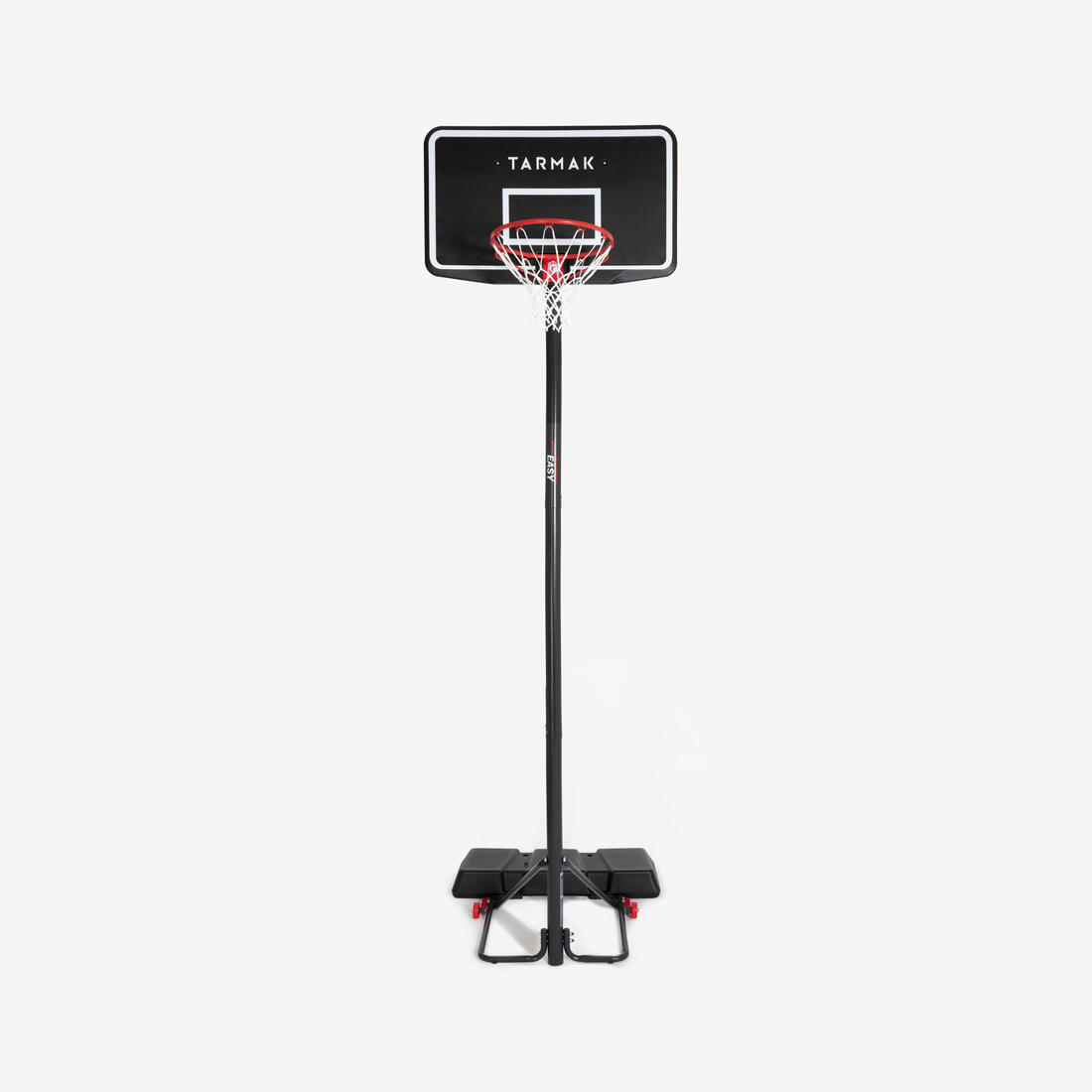 Panier de basket sur pied réglable de 2,20m à 3,05m - B100 Easy Noir