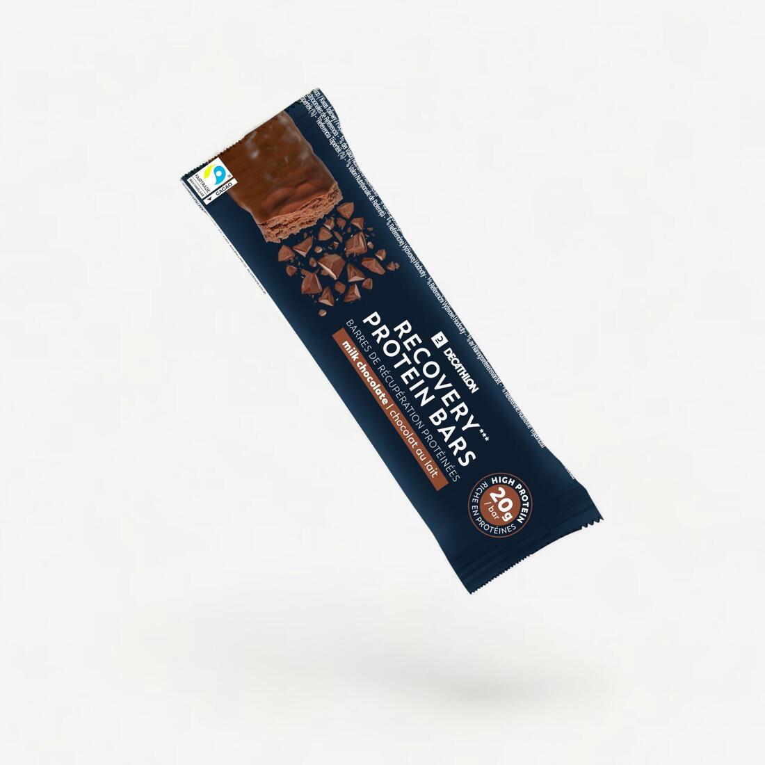 Barre protéinée de récupération chocolat au lait caramel, x1