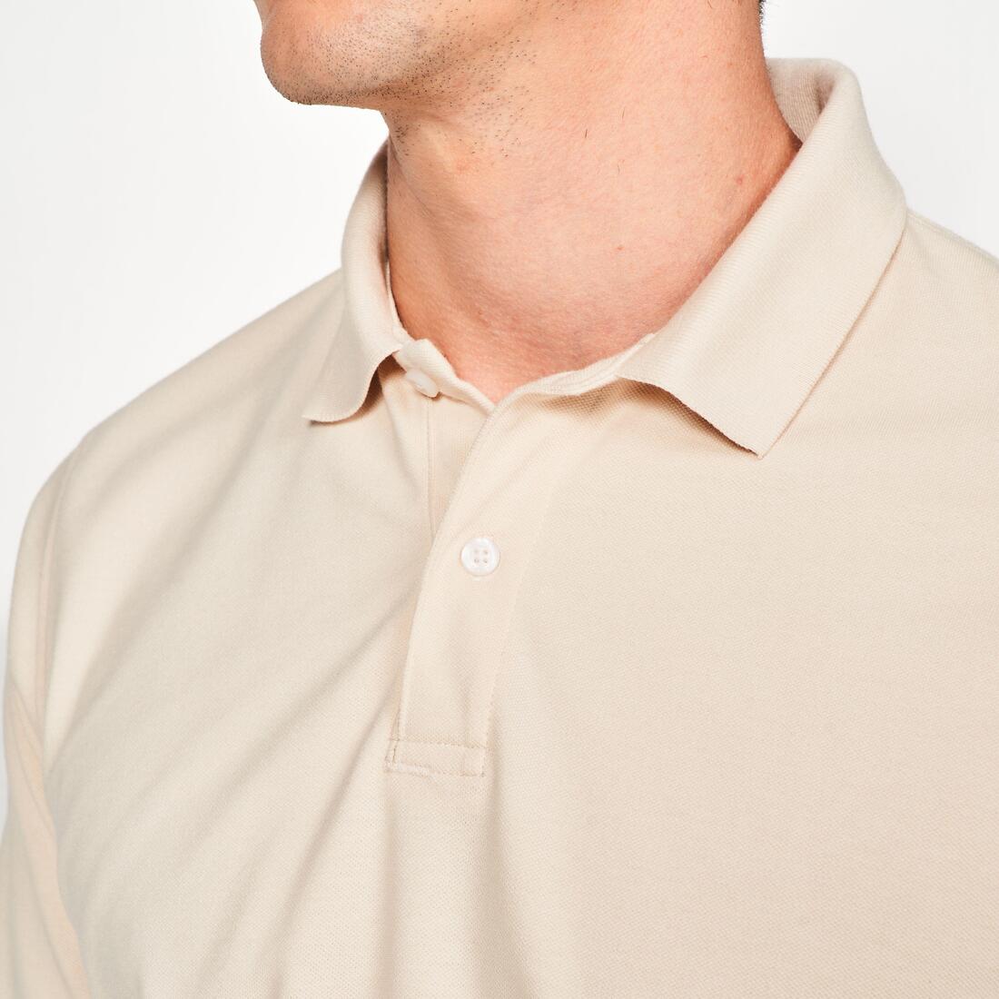 Polo de golf en coton polyester manches courtes homme, MW500