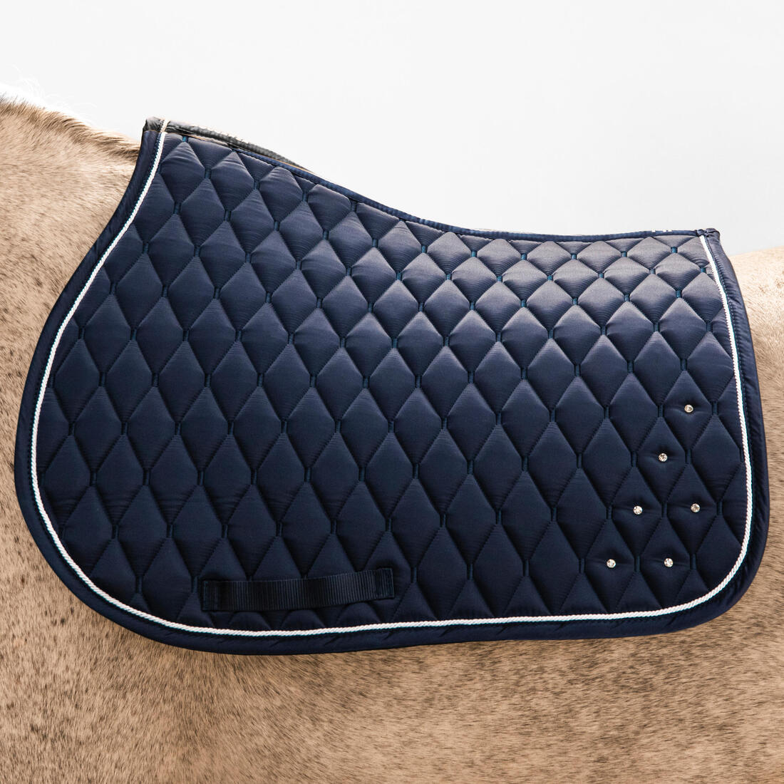 Tapis de selle équitation strass Cheval et Poney - 500