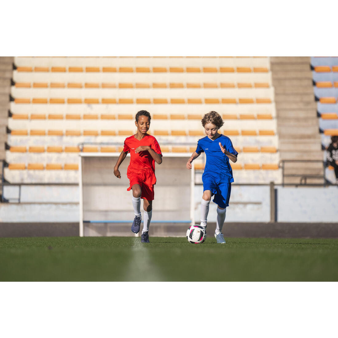 Maillot de Football enfant manches courtes ESSENTIEL