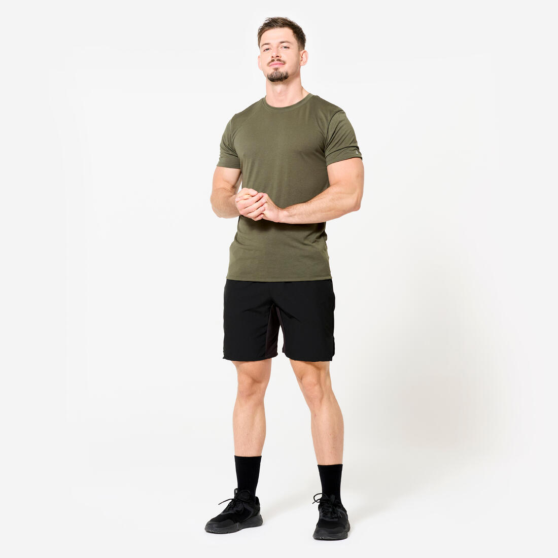 T-shirt de cross training slim respirant homme