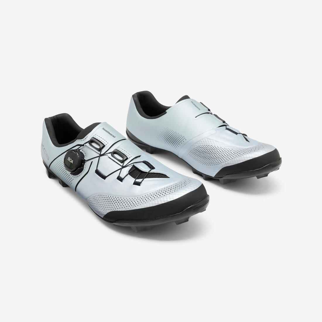 Chaussures de vélo VTT Cross-country SPD, Shimano XC503 gris