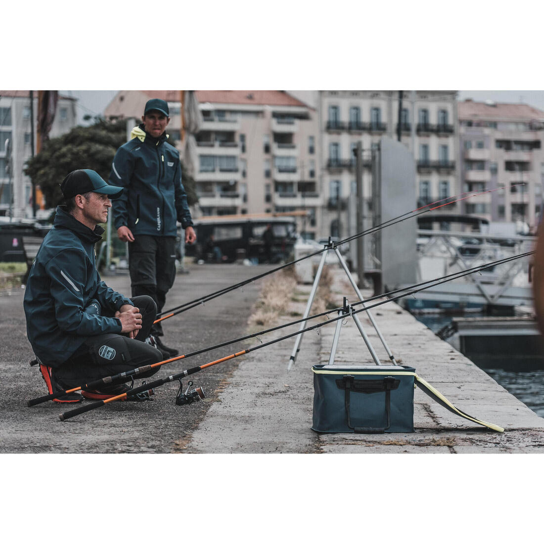 CANNE PÊCHE EN MER AU POSÉ DU BORD SEACOAST-5 390 telesco