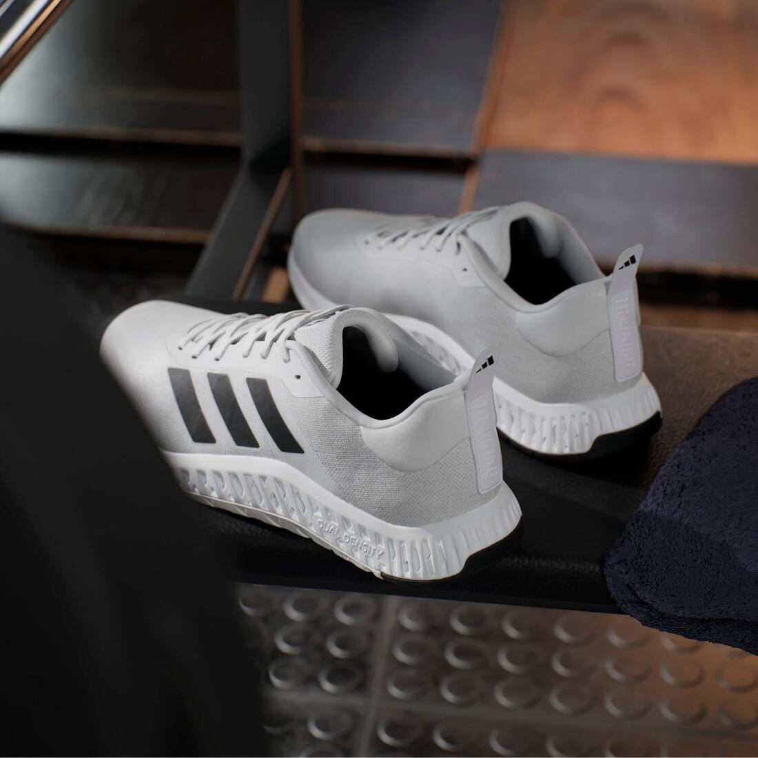 Chaussures Everyset fitness homme, blanc et noir