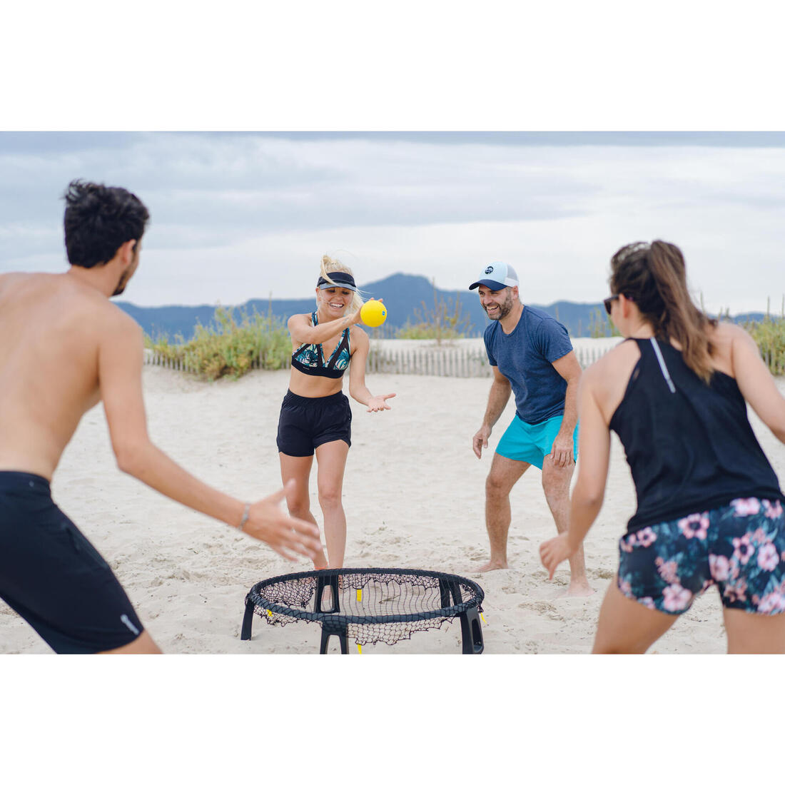 Set de Roundnet jeu de balle pour plage et jardin