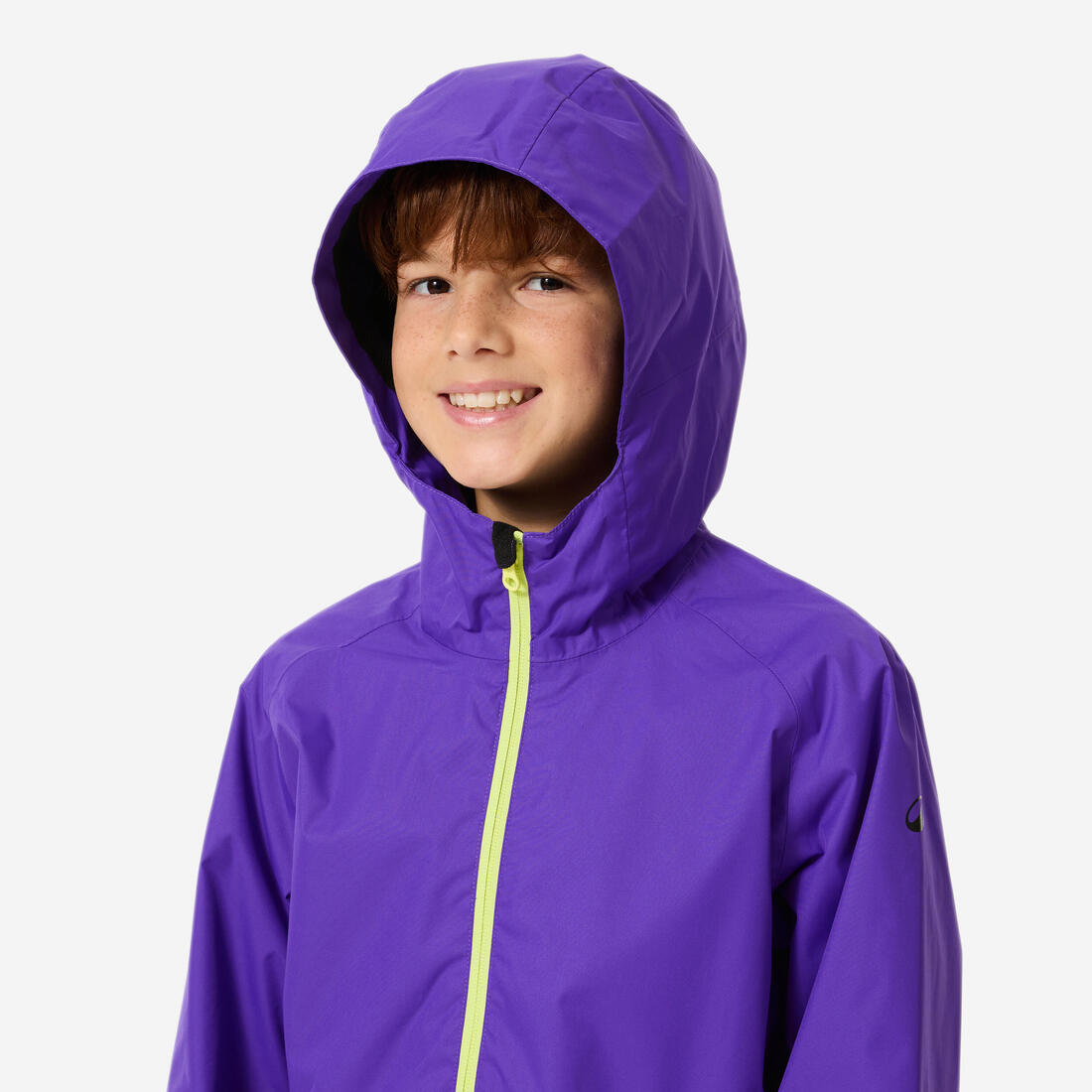 Veste de randonnée imperméable 7-15 ans enfant, MH500 twin