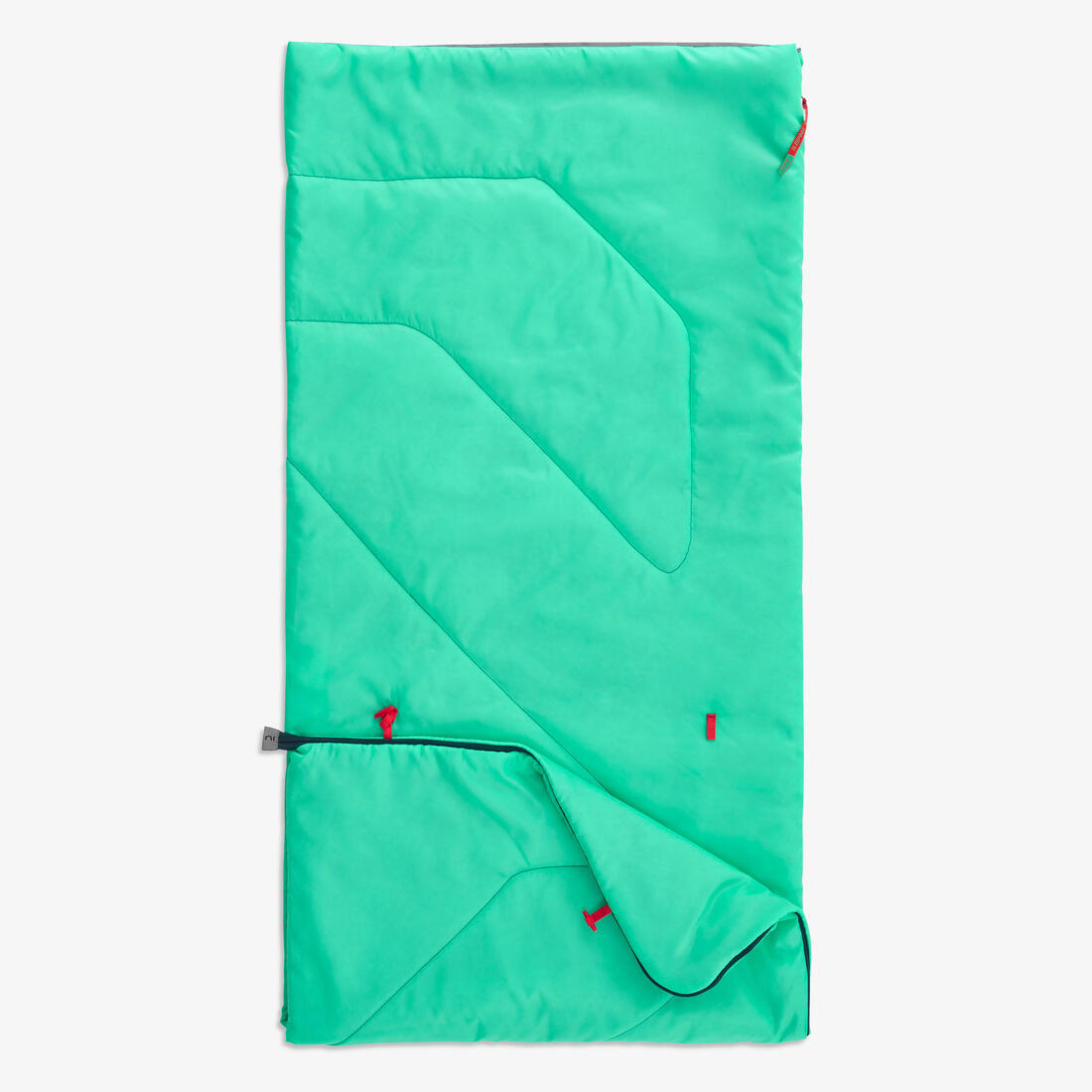SAC DE COUCHAGE ENFANT MH100 20°C - TURQUOISE – vert aquamarine