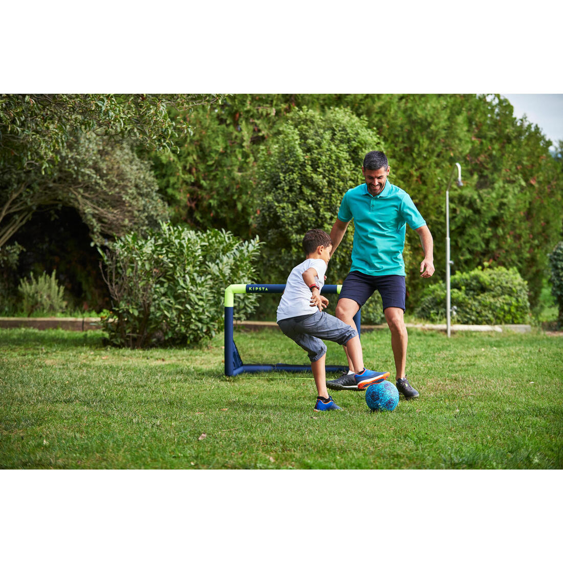 Ballon de football Softball XLight taille 5 290 grammes bleu