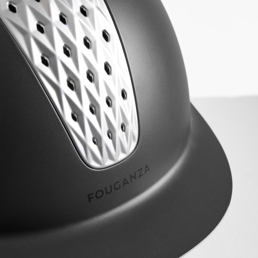 Casque équitation adulte et enfant - 520 noir mat