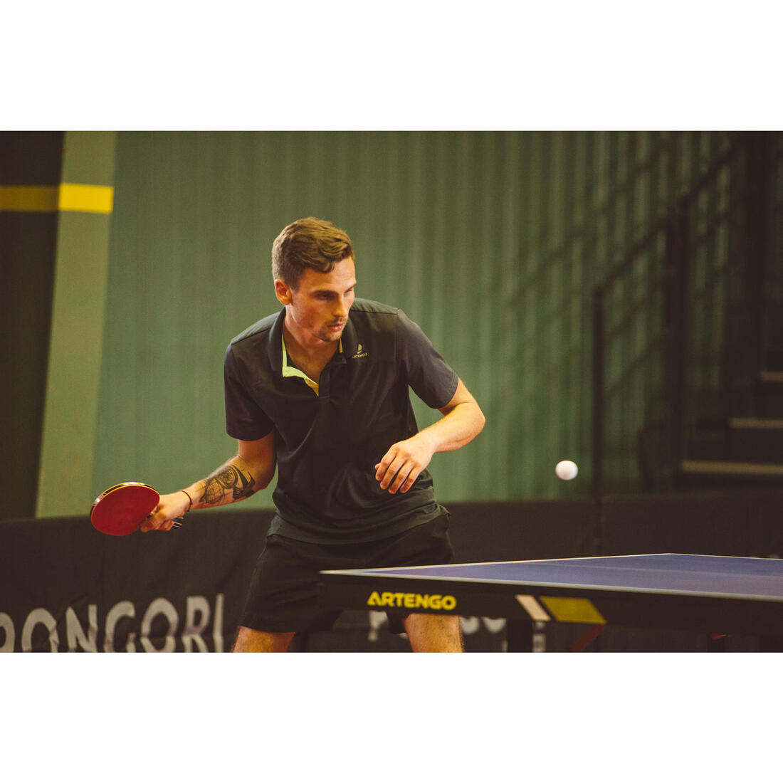 RAQUETTE DE TENNIS DE TABLE CLUB TTR 590 SPEED CARBON 5*