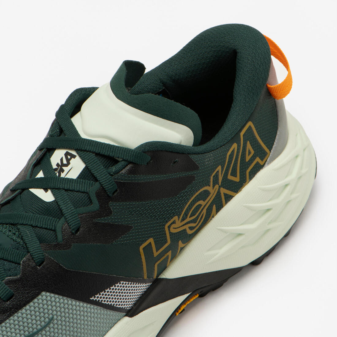 Chaussures de running trail homme, Hoka Speedgoat 7, vert et