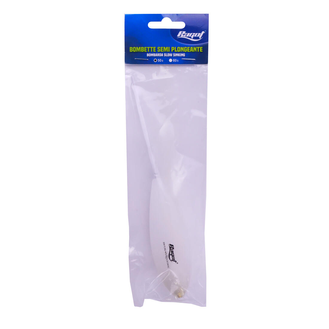 Bombette semi-plongeante 50gr pêche en mer
