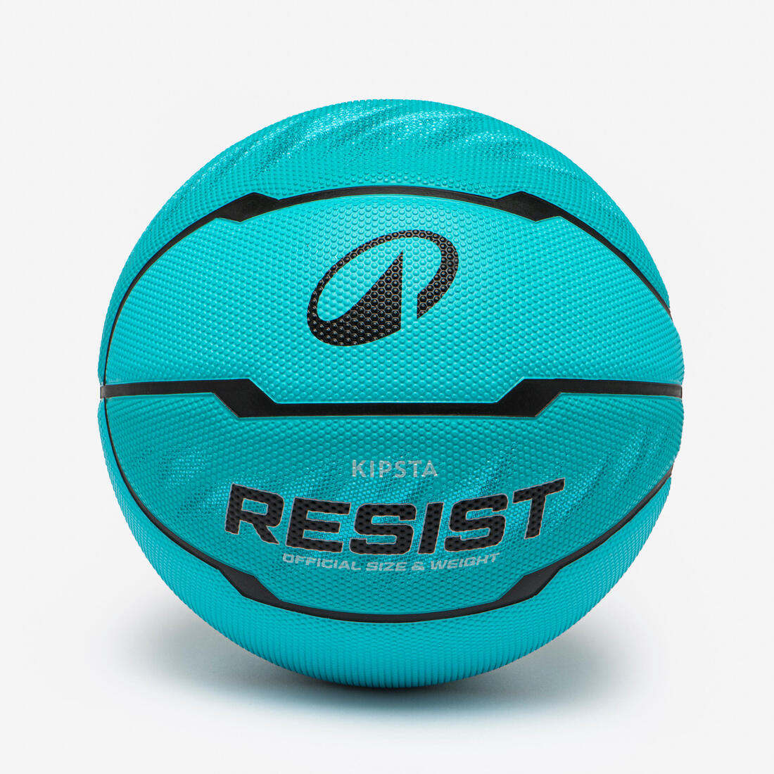Ballon de basketball taille 6 - RESIST R500 turquoise