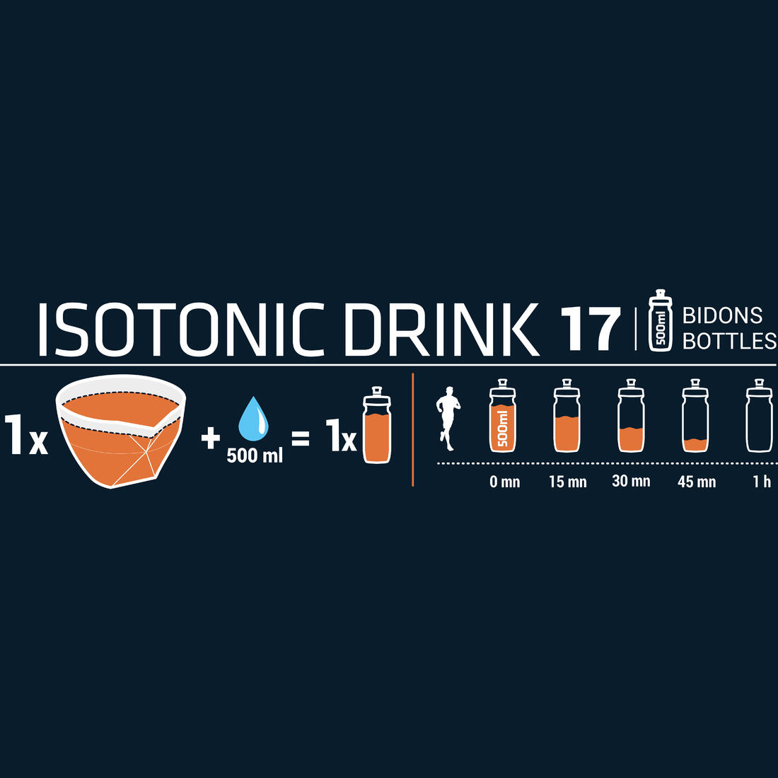 Boisson isotonique en poudre + de 3h fraise cerise, ISO+ 650g