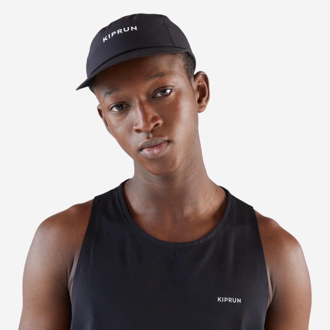 Casquette running Homme Femme, Kiprun ultra légère