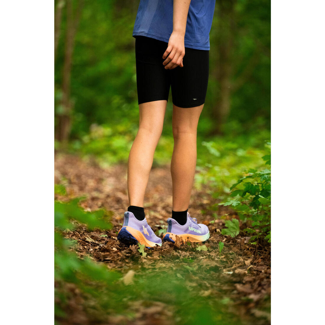 CUISSARD DE RUNNING ENFANT RESPIRANT - KIPRUN DRY NOIR