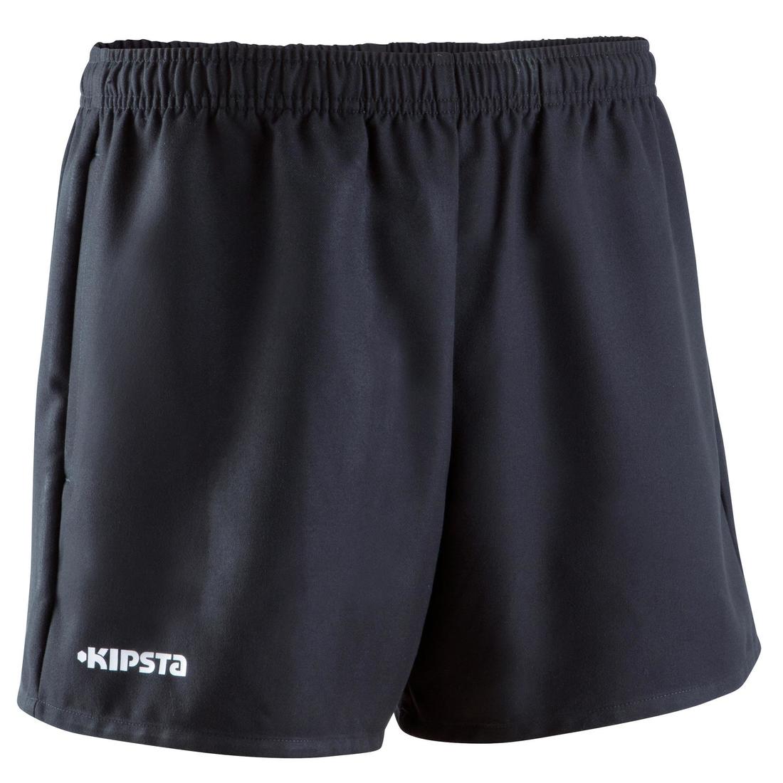 Short rugby adulte avec poches r100