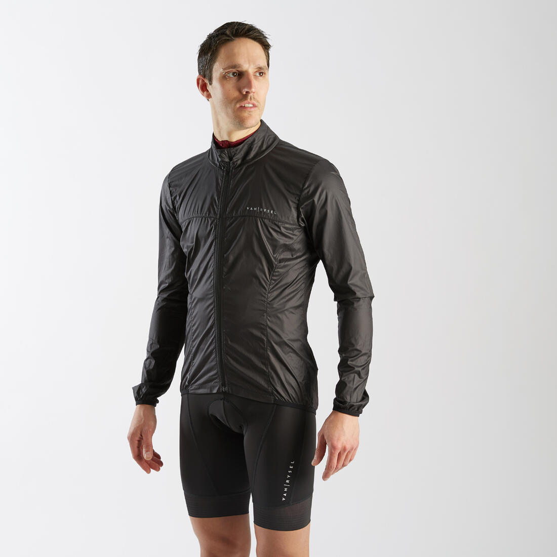 Coupe-vent velo route manches longues homme - racer ultra-light  jaune