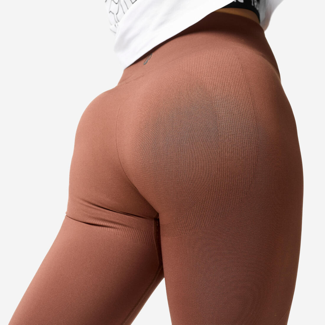 Legging de sport taille haute sans couture et push-up femme