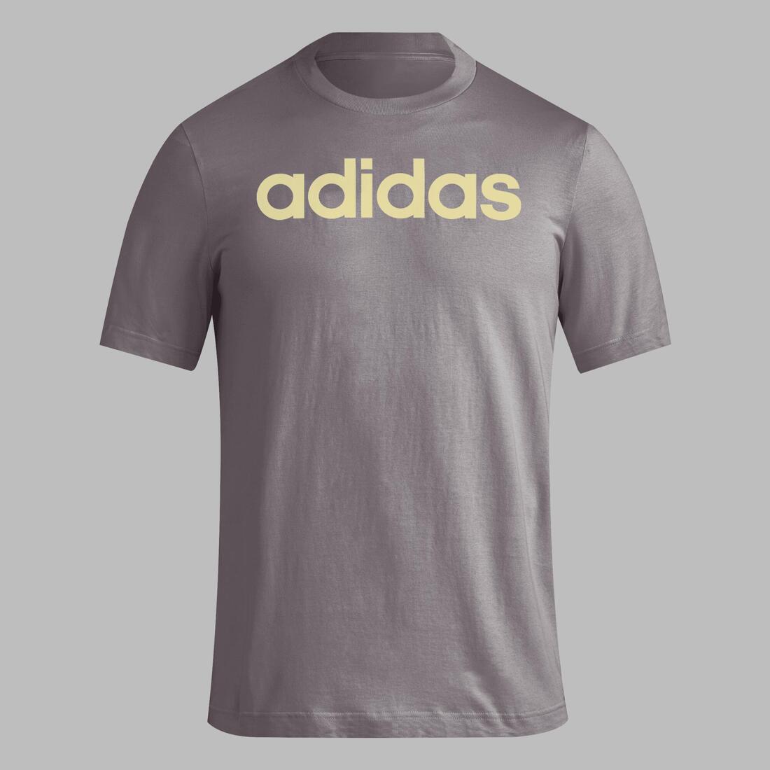 T-SHIRT DE FITNESS SOFT TRAINING ADIDAS HOMME GRIS