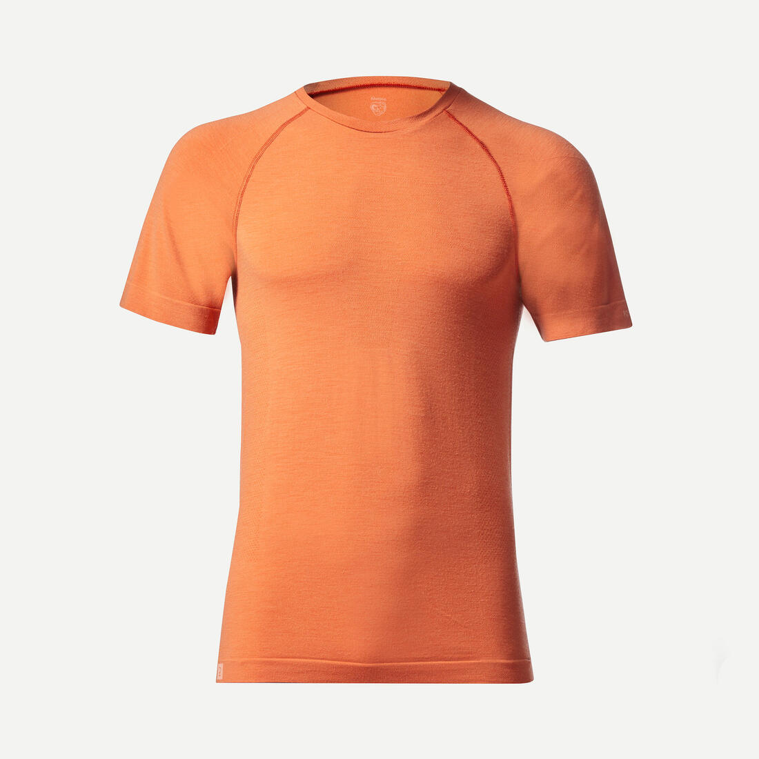 T-shirt de trek seamless manches courtes en laine mérinos - homme - mt900