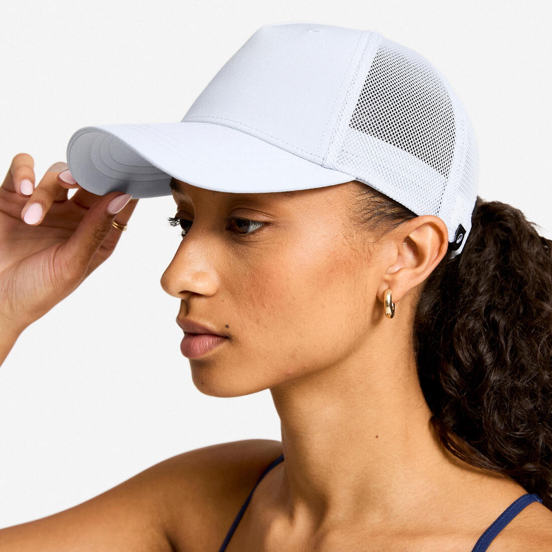 Casquette respirante Fitness Domyos Noire