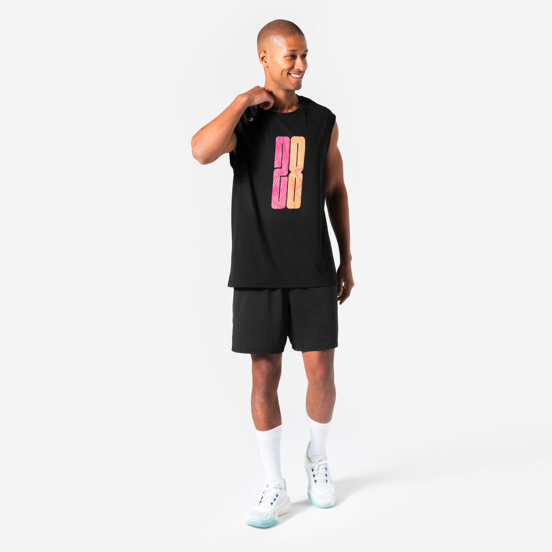 MAILLOT DE BASKETBALL SANS MANCHE HOMME/FEMME - TS500