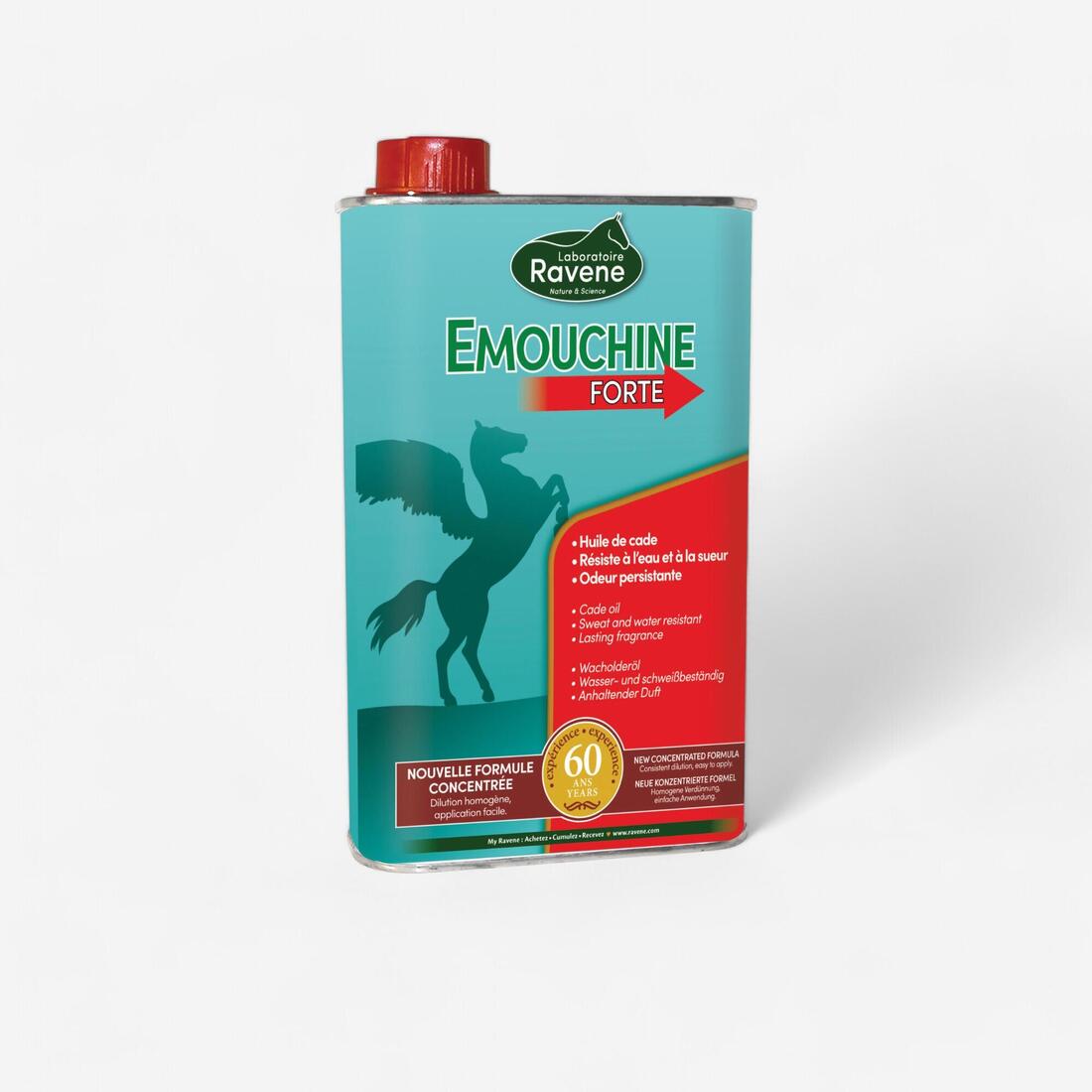 Répulsif anti-insecte équitation Cheval et Poney - Emouchine forte 250 ml