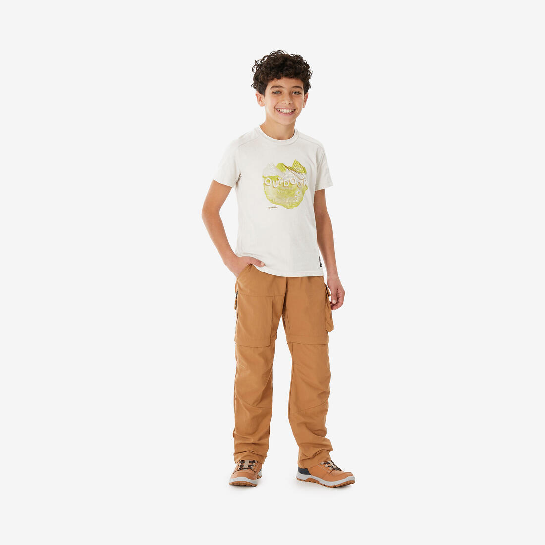 T-shirt de randonnée enfant 7-15 ans, NH100