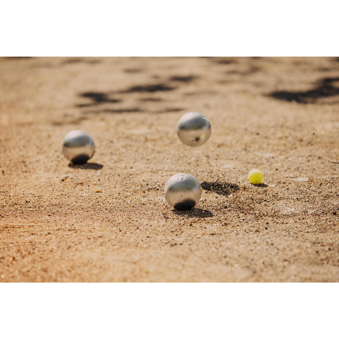 3 BOULES DE PÉTANQUE COMPÉTITION DEMI-TENDRES DELTA