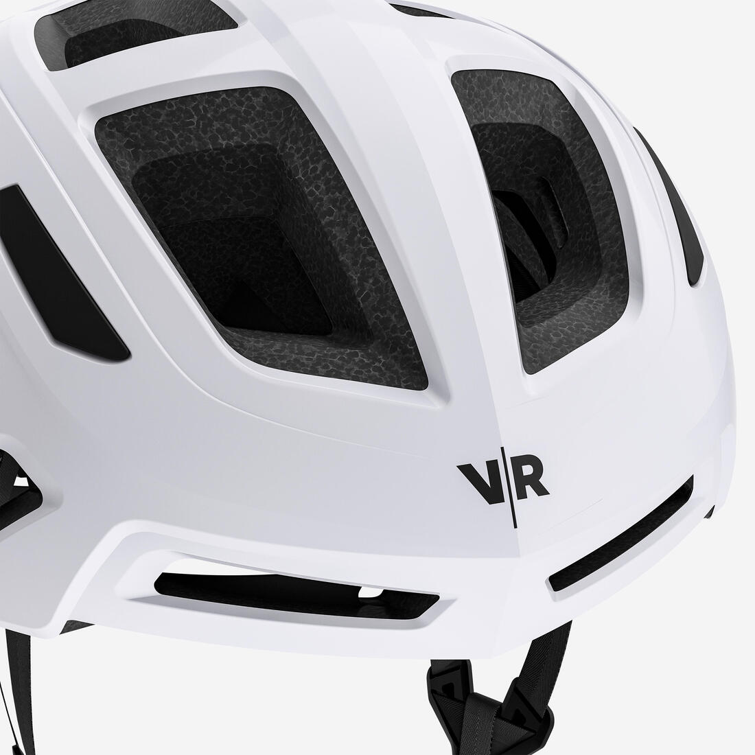 Casque velo route roadr 500 jaune fluo