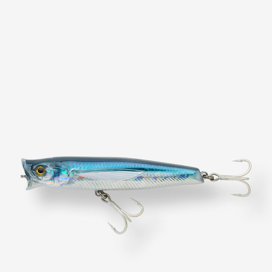 Leurre de surface Popper pêche en mer EXOFLY POP 12cm