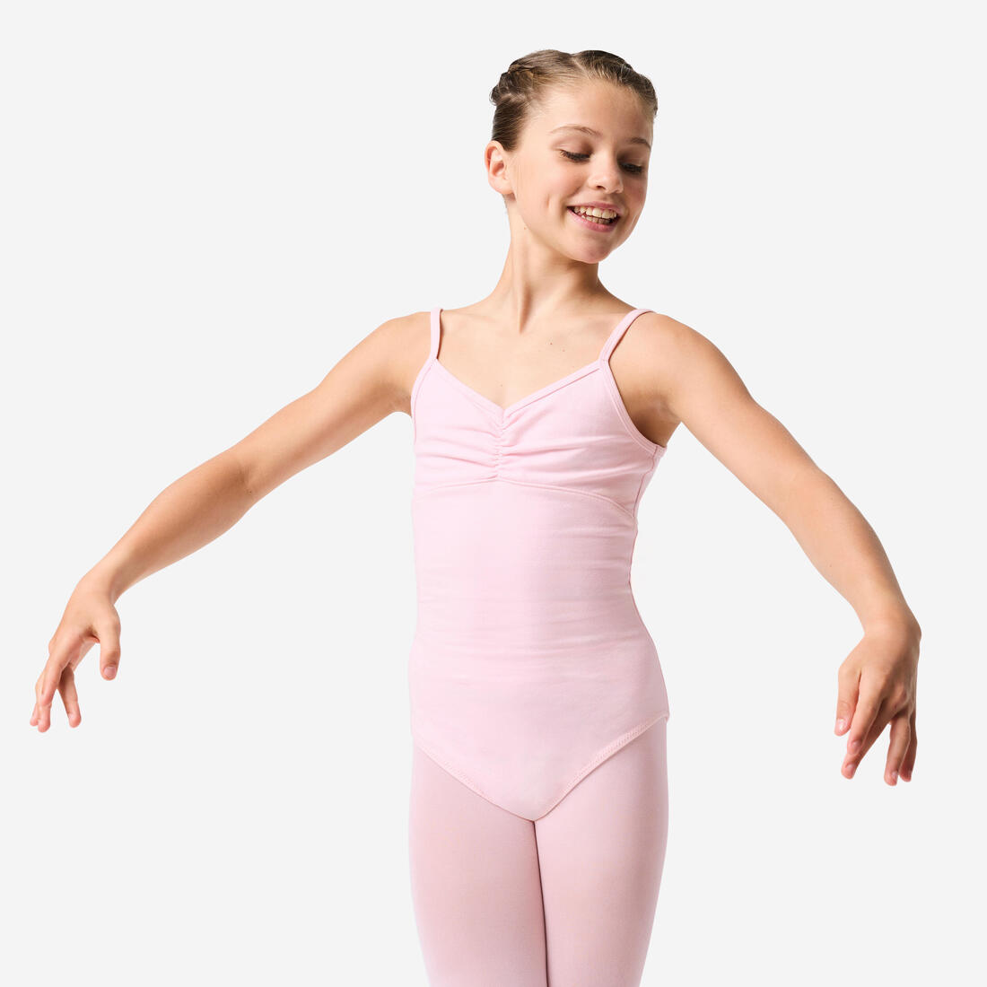 Justaucorps danse classique fines bretelles filles
