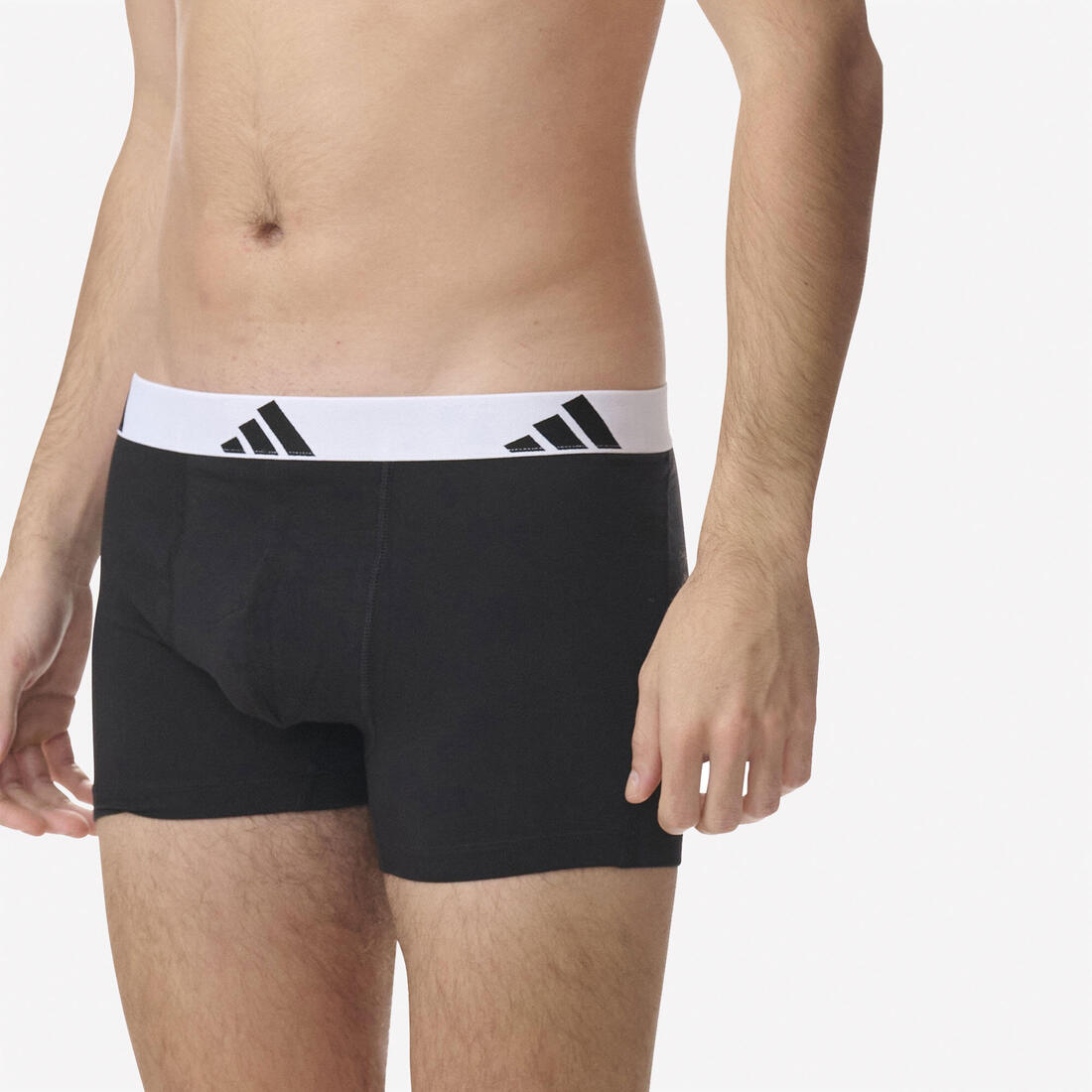 Lot de 2 boxers homme, noir et blanc