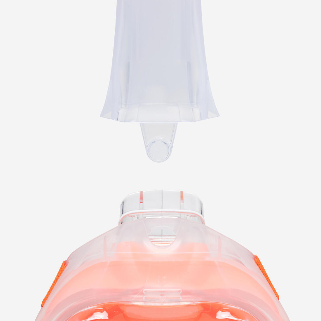 Masque snorkeling surface easybreath + avec valve acoustique > 10 ans - jungl