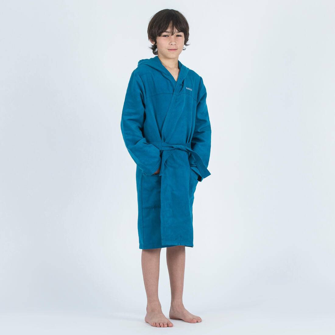 Peignoir de bain enfant microfibre compact