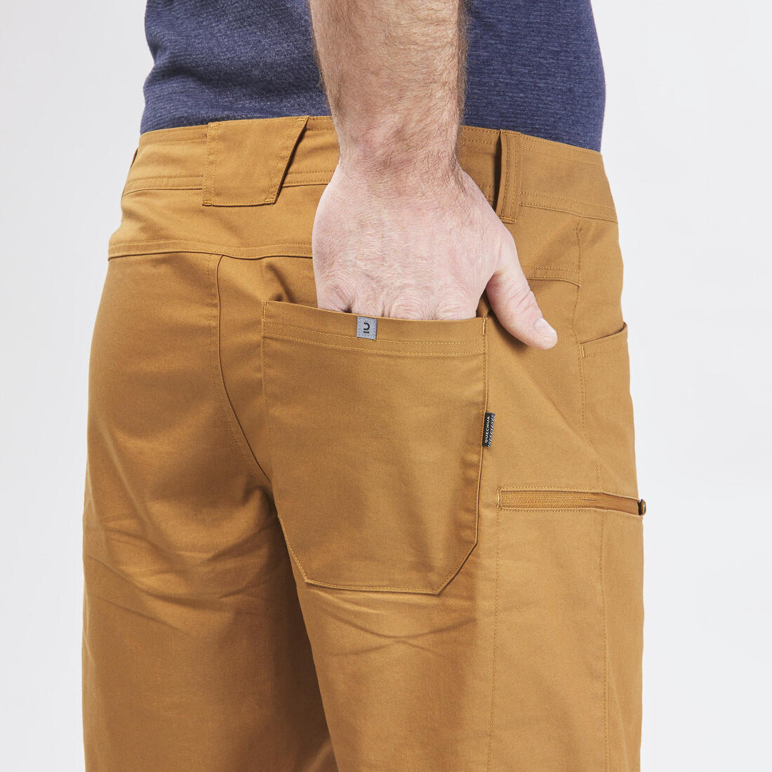 Short de randonnée homme, NH500 Regular